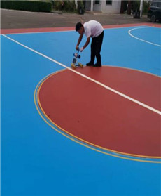 陵水以及球场裂缝维修、裂缝修补